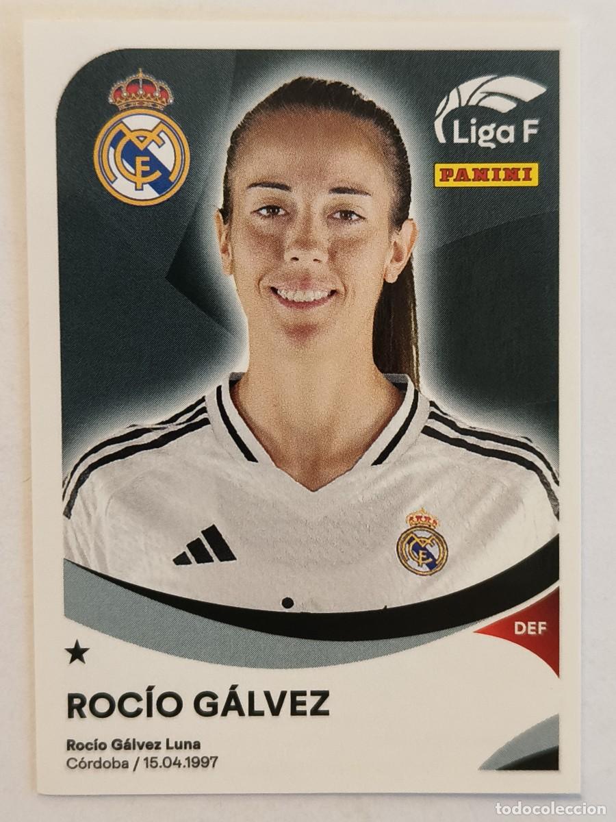 Cromos de f&uacute;tbol: #250 ROCIO GALVEZ (REAL MADRID C.F.) LIGA F 2024/2025 PANINI