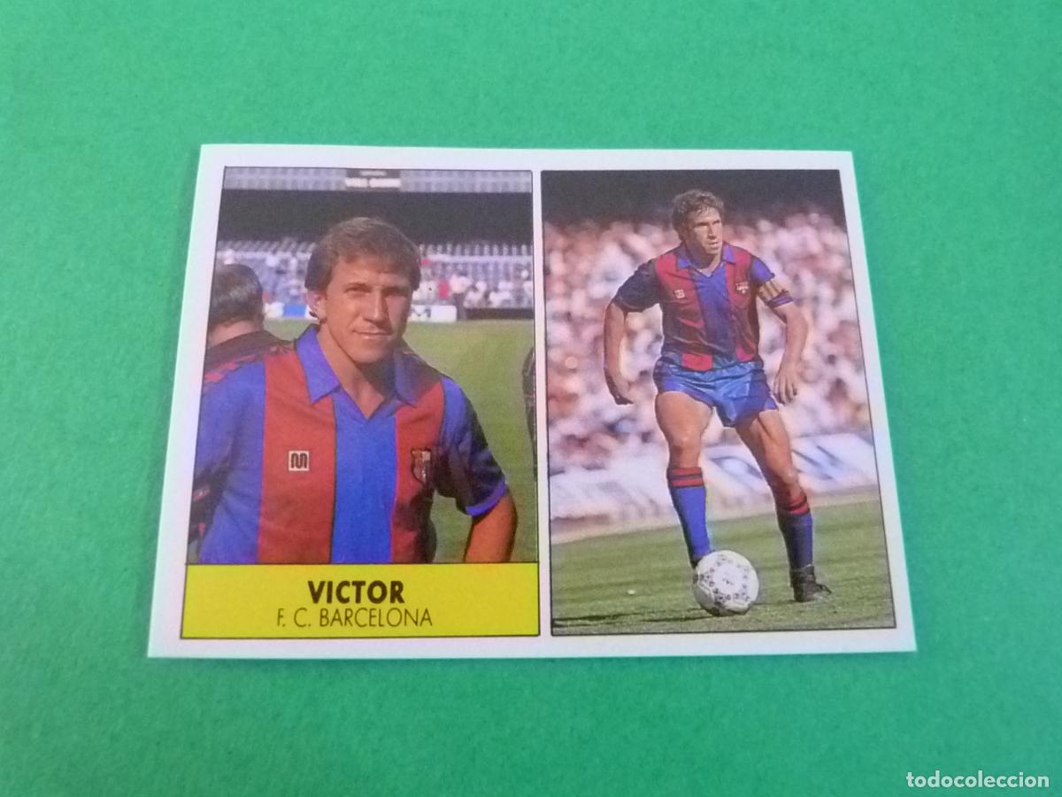 Cromos de Futebol: CROMO FUTBOL VICTOR F.C. BARCELONA SIN PEGAR LIGA FESTIVAL 1987-1988/87-88