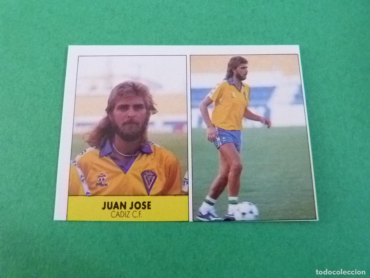 Cromos de f&uacute;tbol: CROMO FUTBOL JUAN JOSE CADIZ C.F. SIN PEGAR LIGA FESTIVAL 1987-1988/87-88