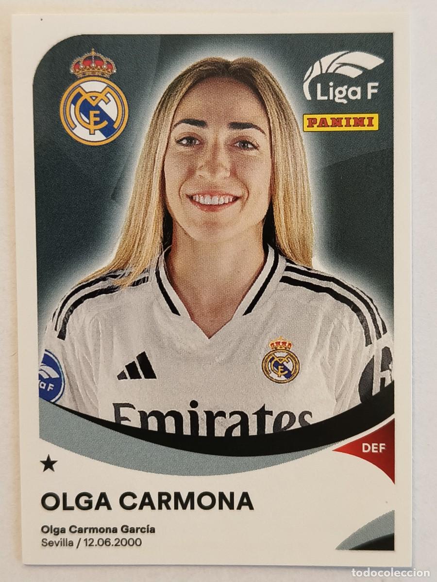 Cromos de f&uacute;tbol: #251 OLGA CARMONA (REAL MADRID C.F.) LIGA F 2024/2025 PANINI