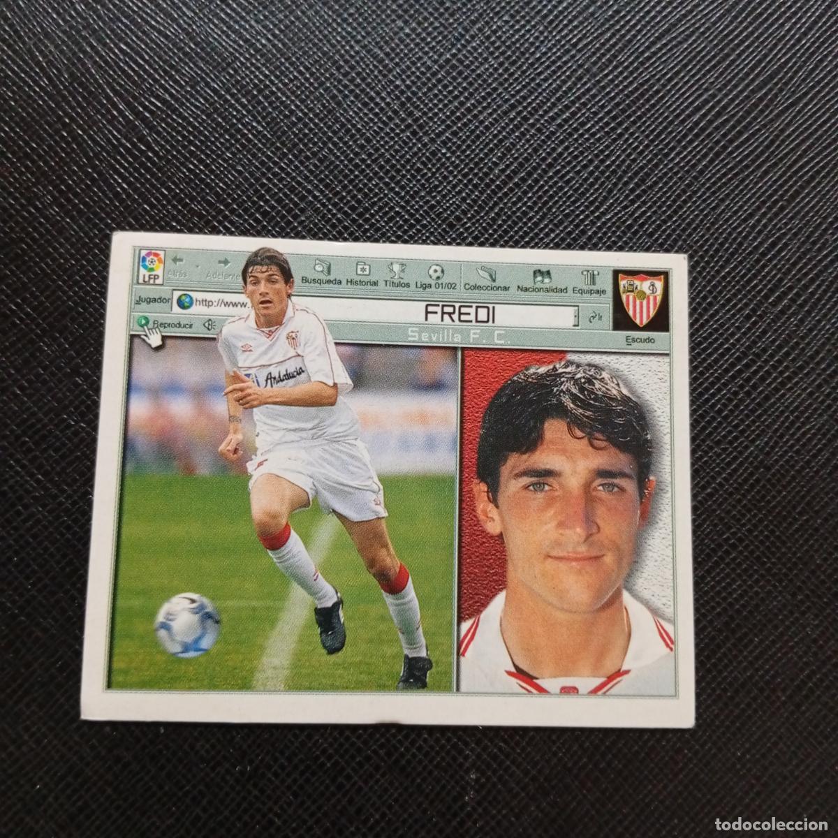 Cromos de f&uacute;tbol: FREDI SEVILLA ESTE 2001 2002 CROMO FUTBOL 01 02 LIGA - SIN PEGAR - A17 PG208