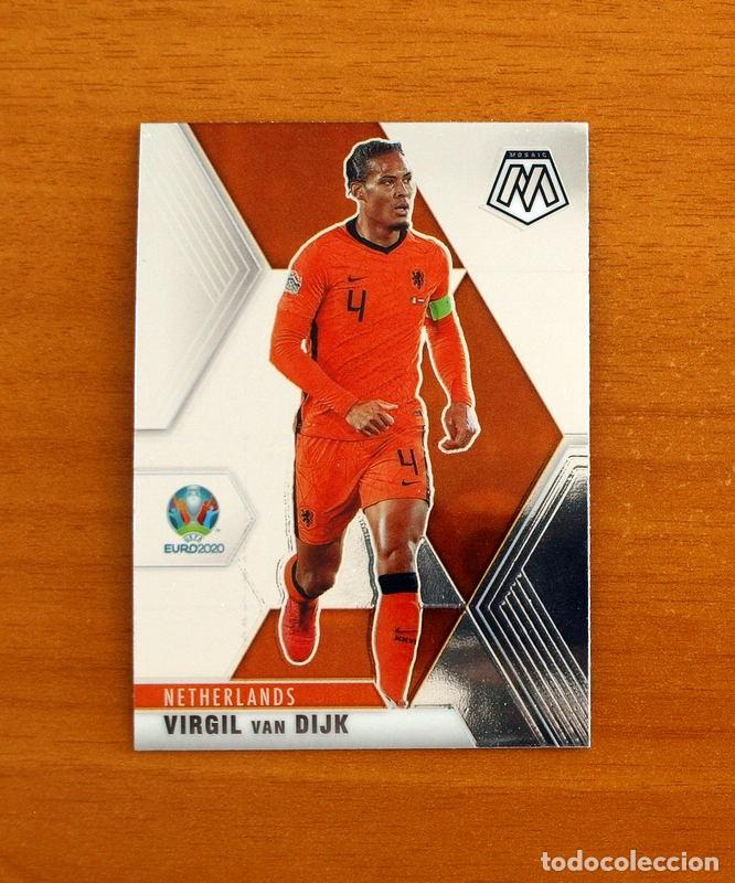 Cromos de f&uacute;tbol: Paises Bajos-Netherlands - N&ordm; 141 Virgil Van Dijk - UEFA Euro 2020 - Panini - MOSAIC