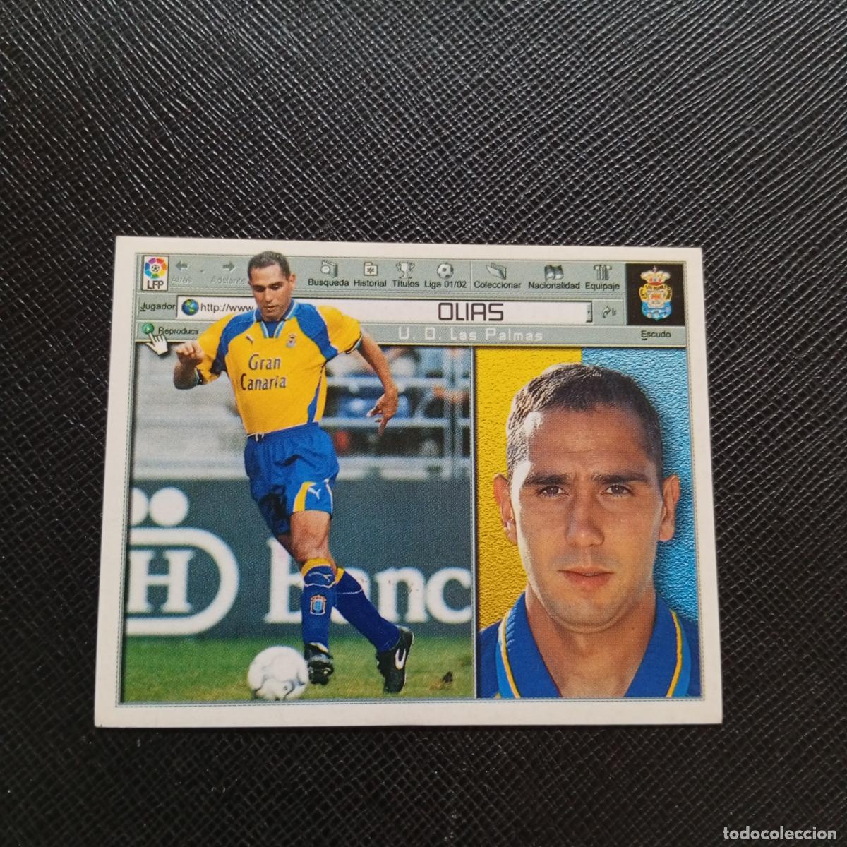 Cromos de f&uacute;tbol: OLIAS LAS PALMAS ESTE 2001 2002 CROMO FUTBOL 01 02 LIGA - SIN PEGAR - A17 PG217