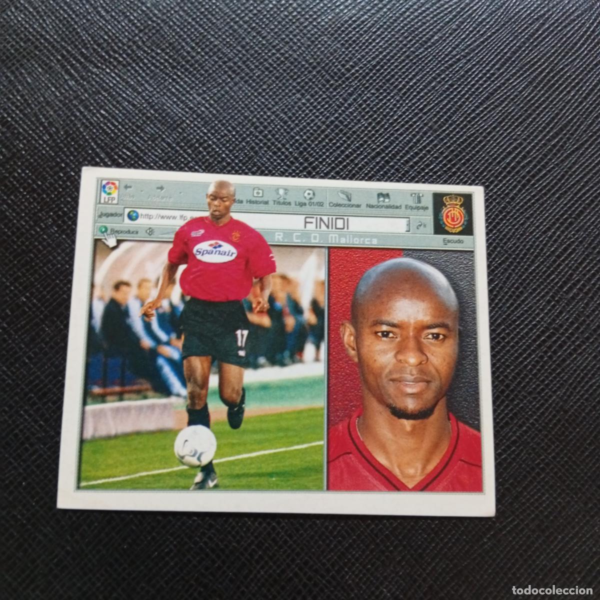 Cromos de f&uacute;tbol: FINIDI MALLORCA ESTE 2001 2002 CROMO FUTBOL 01 02 LIGA - SIN PEGAR - A17 PG226 BAJA