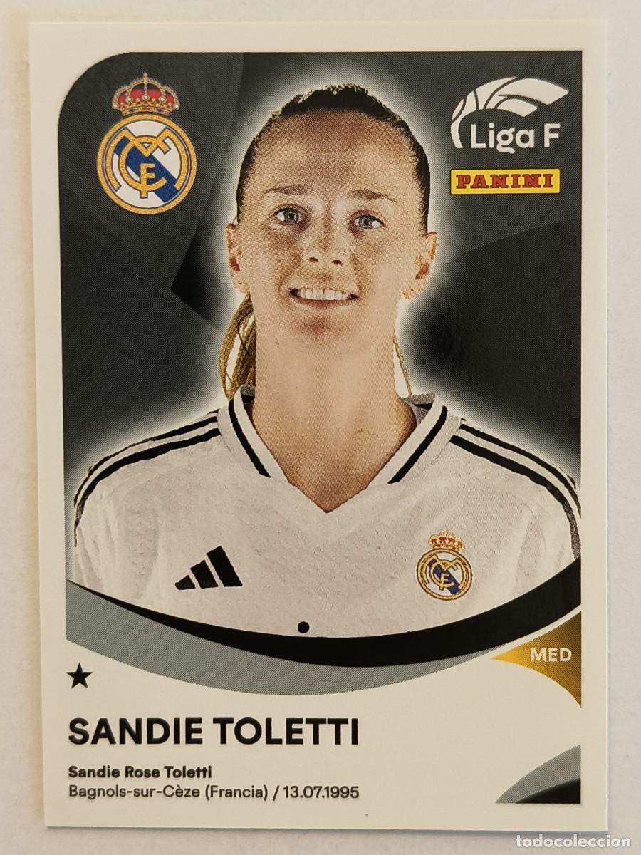 Football Stickers: #254B SANDIE TOLETTI (REAL MADRID C.F.) LIGA F 2024/2025 PANINI