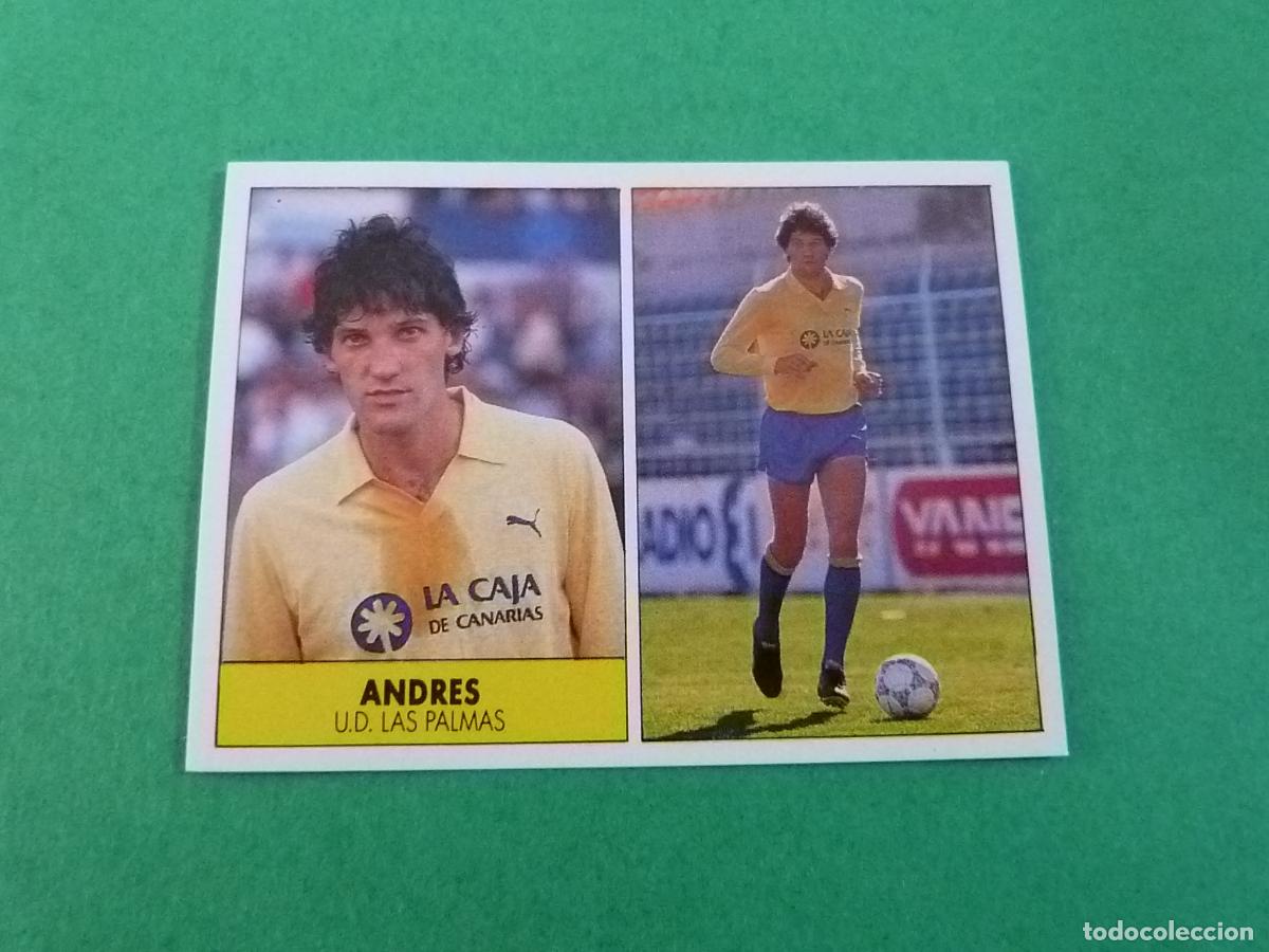 Football Stickers: CROMO FUTBOL ANDRES U.D. LAS PALMAS SIN PEGAR LIGA FESTIVAL 1987-1988/87-88