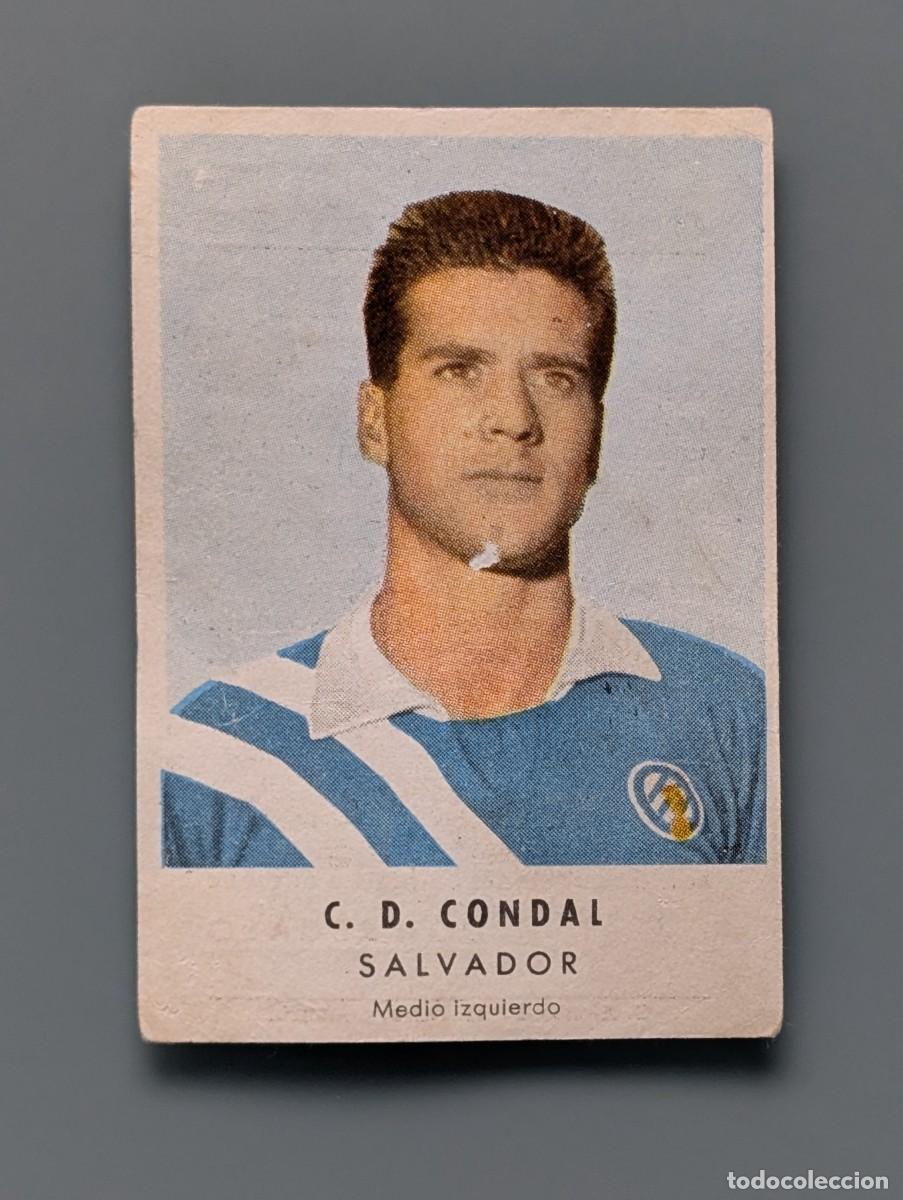 Football Stickers: RARO CROMO NUEVO MINT CARD SALVADOR CD CONDAL BARCELONA CHOCOLATES GRANELL FOOTBALL FUTBOL CATALU&Ntilde;A