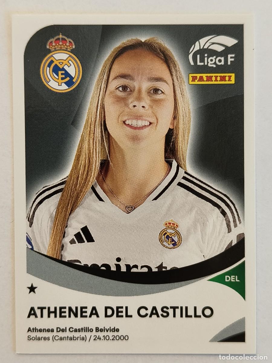 Football Stickers: #257 ATHENEA DEL CASTILLO (REAL MADRID C.F.) LIGA F 2024/2025 PANINI