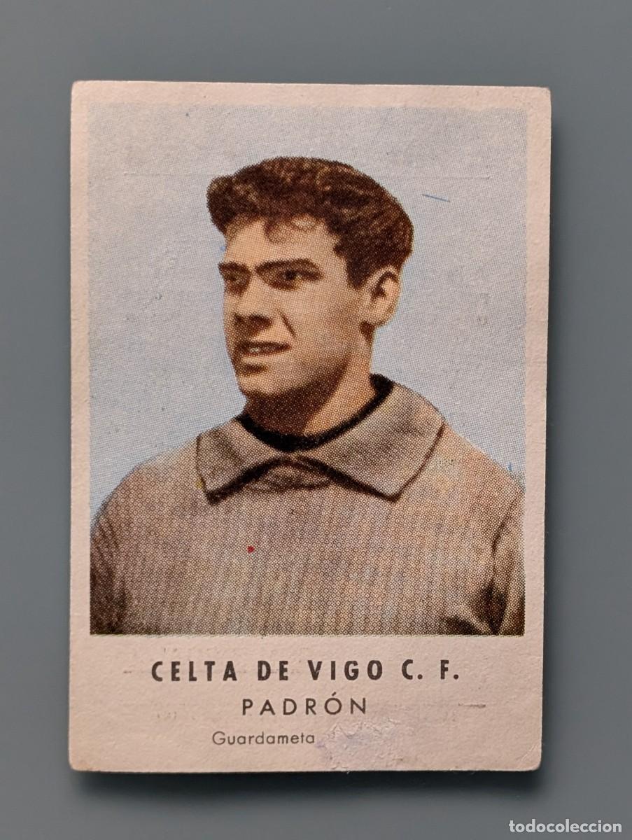 Cartes &agrave; collectionner de Football: DIFICIL CROMO RARE CARD PADRON CELTA VIGO CHOCOLATES GRANELL 1956/57 FUTBOL CORU&Ntilde;A GALICIA