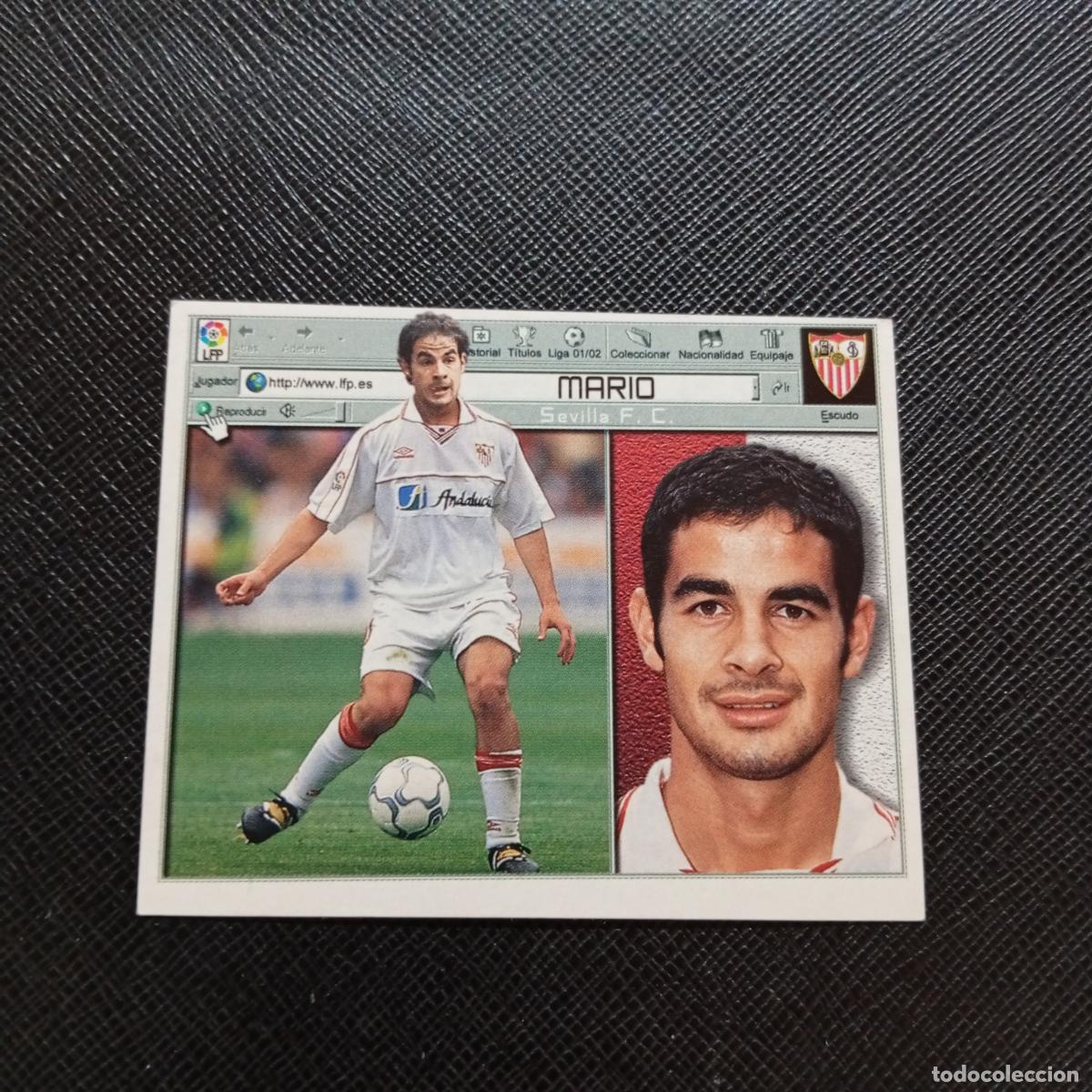 Cromos de f&uacute;tbol: MARIO SEVILLA ESTE 2001 2002 CROMO FUTBOL 01 02 LIGA - SIN PEGAR - A17 PG271 FICHAJE 5