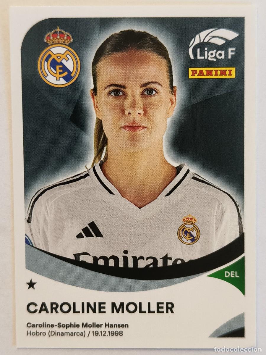 Cromos de f&uacute;tbol: #259B CAROLINE MOLLER (REAL MADRID C.F.) LIGA F 2024/2025 PANINI