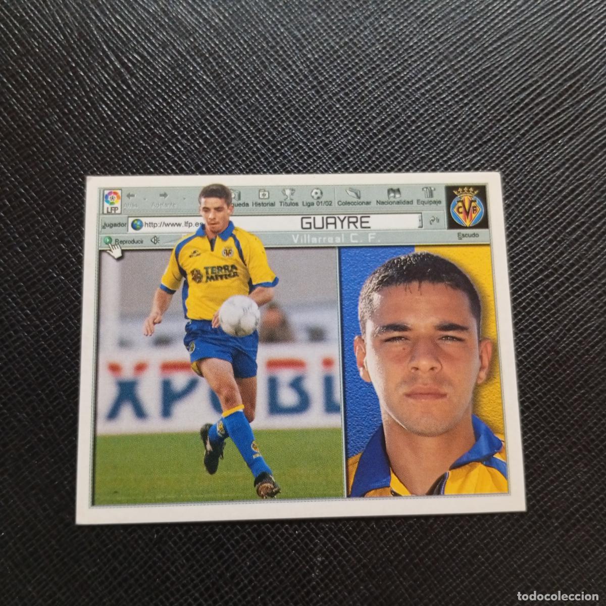 Cromos de f&uacute;tbol: GUAYRE LAS PALMAS ESTE 2001 2002 CROMO FUTBOL 01 02 LIGA - SIN PEGAR - A17 PG289 FICHAJE 6