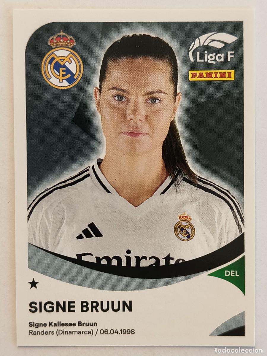 Cromos de f&uacute;tbol: #261 SIGNE BRUUN (REAL MADRID C.F.) LIGA F 2024/2025 PANINI