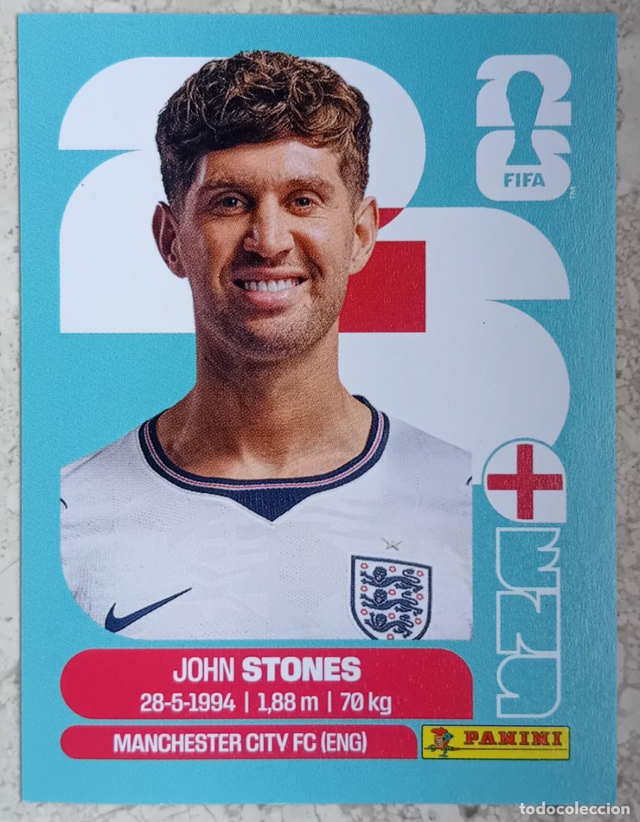 Cromos de f&uacute;tbol: Figurina Panini 2026 Cromo World Cup Usa Mundial 2026 John Stones England n ENG 3