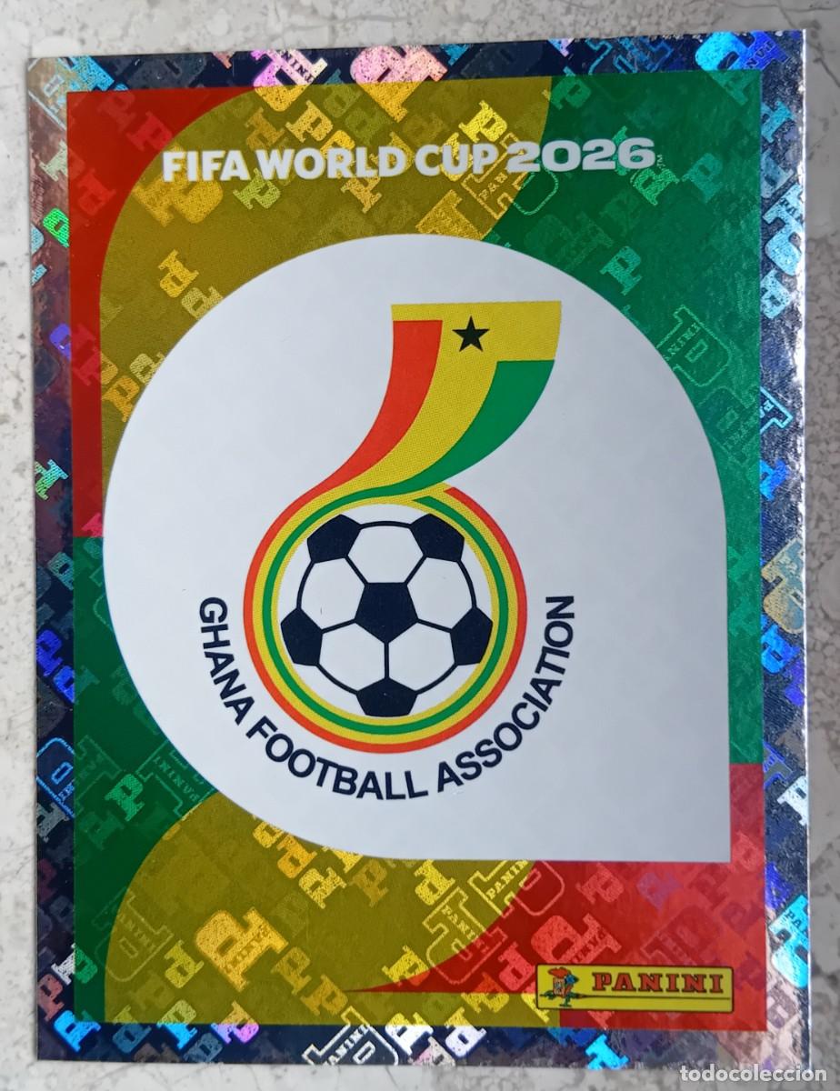 Cromos de f&uacute;tbol: Figurina Panini 2026 Cromo World Cup Usa Mundial 2026 scudetto escudo badge Ghana n GHA 1