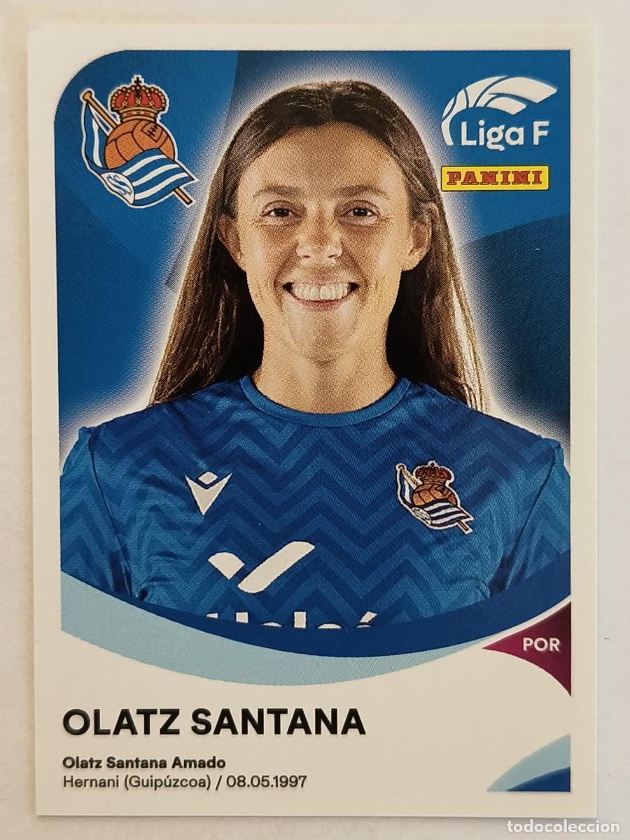 Cromos de f&uacute;tbol: #265 OLATZ SANTANA (REAL SOCIEDAD) LIGA F 2024/2025 PANINI