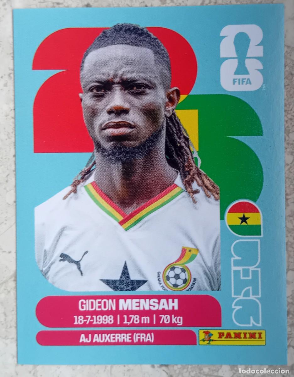 Fu&szlig;ball-Sticker: Figurina Panini 2026 Cromo World Cup Usa Mundial 2026 Gideon Mensah Ghana n GHA 7