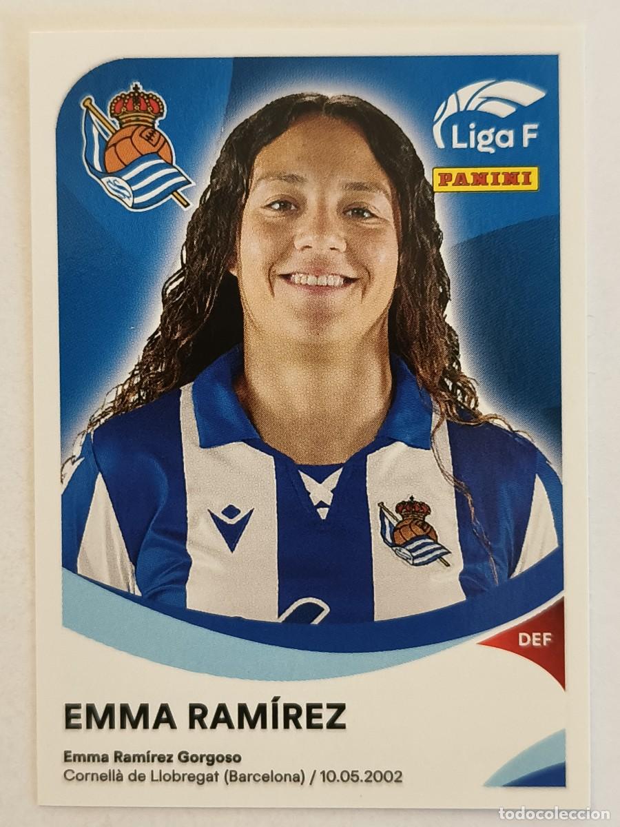 Cromos de f&uacute;tbol: #266 EMMA RAMIREZ (REAL SOCIEDAD) LIGA F 2024/2025 PANINI
