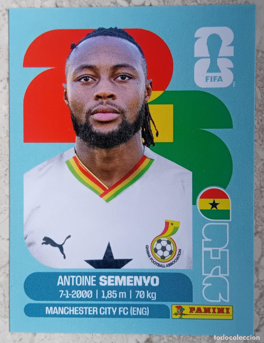 Cromos de f&uacute;tbol: Figurina Panini 2026 Cromo World Cup Usa Mundial 2026 Antoine Semenyo Ghana n GHA 20
