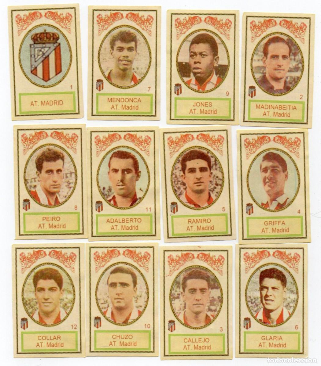 Fu&szlig;ball-Sticker: AT, MADRID, 1961 DE AZAFRANES EL BARCO.
