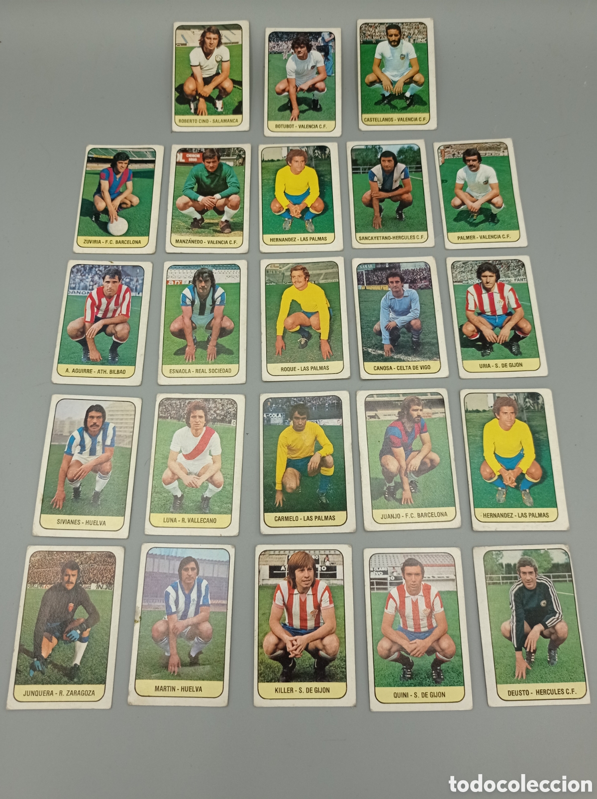 Cromos de f&uacute;tbol: Lote de cromos de futbol sin pegar. Liga 78/79. Ediciones Este.