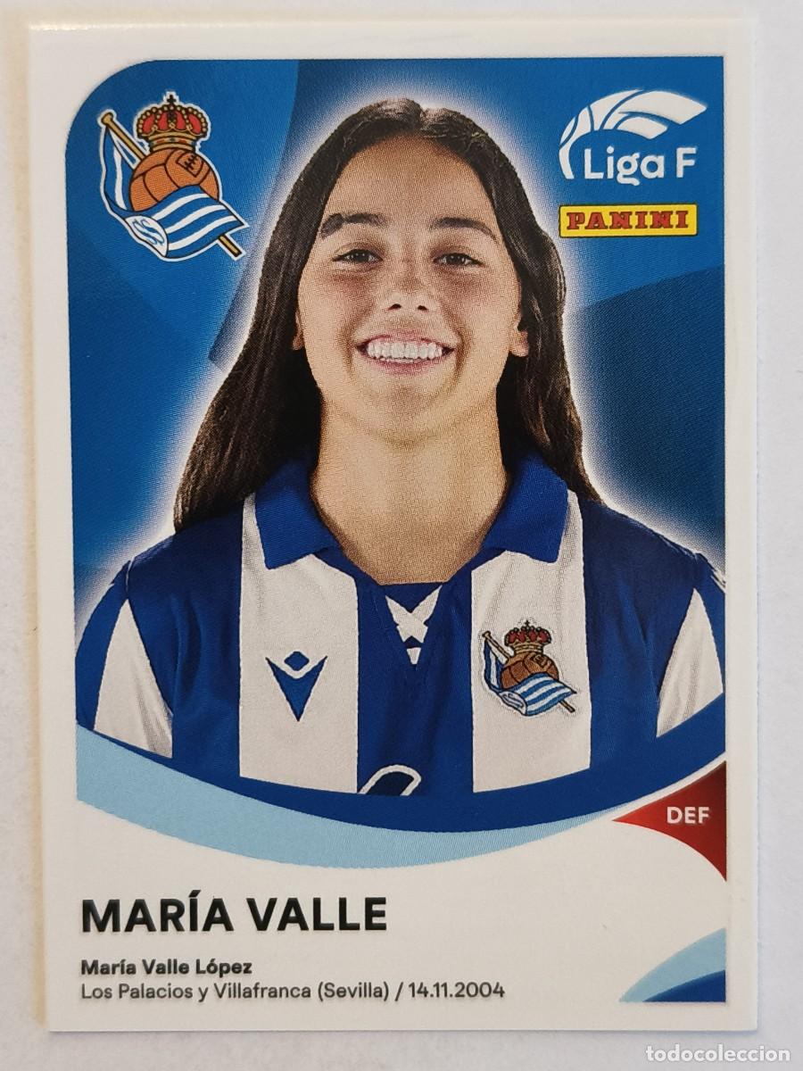Cromos de f&uacute;tbol: #268B MARIA VALLE (REAL SOCIEDAD) LIGA F 2024/2025 PANINI