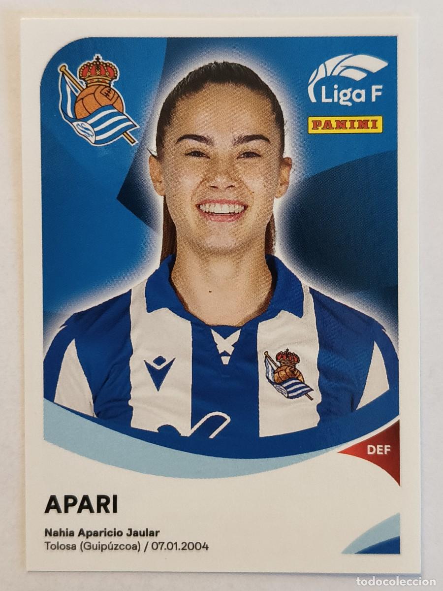 Cromos de f&uacute;tbol: #269 APARI (REAL SOCIEDAD) LIGA F 2024/2025 PANINI
