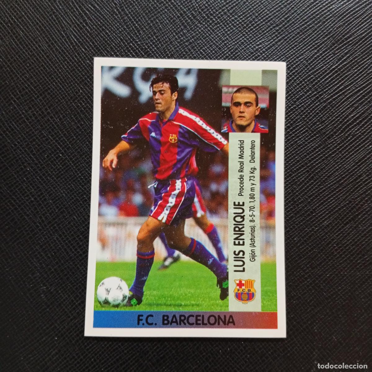 Cromos de f&uacute;tbol: 355 LUIS ENRIQUE BARCELONA PANINI 96 97 CROMO FUTBOL 1996 1997 LIGA - SIN PEGAR - A17 PG316