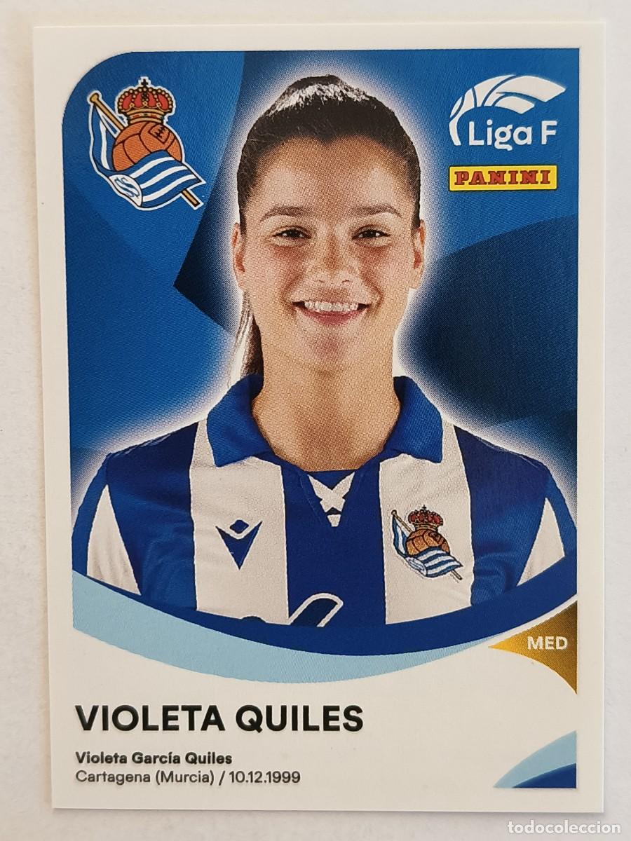 Cromos de f&uacute;tbol: #271A VIOLETA QUILES (REAL SOCIEDAD) LIGA F 2024/2025 PANINI