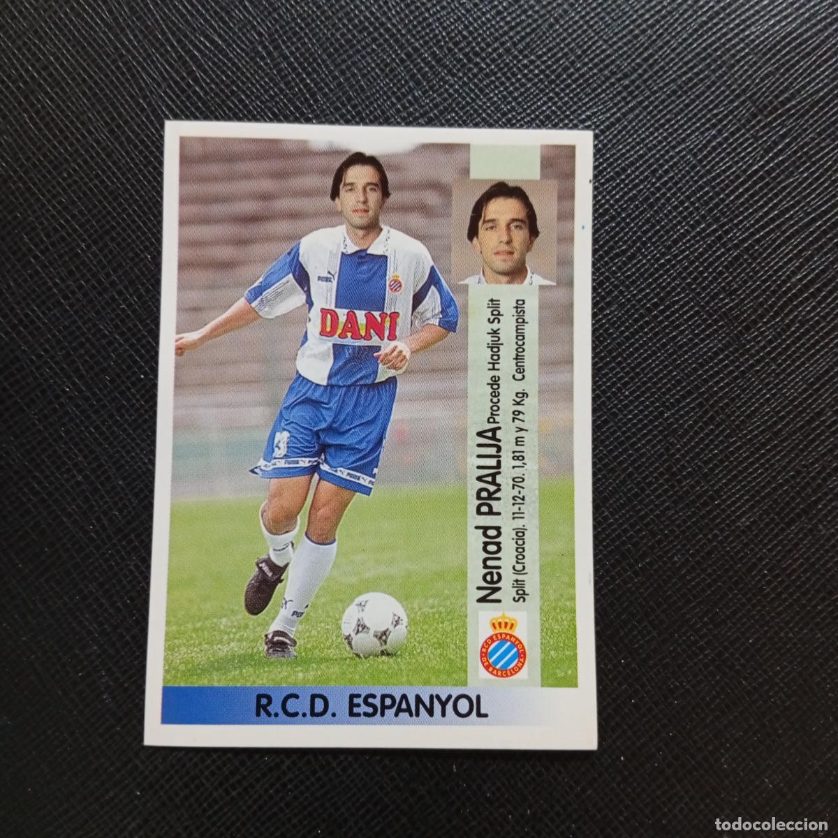 Cromos de f&uacute;tbol: 360 PRALIJA ESPA&Ntilde;OL PANINI 96 97 CROMO FUTBOL 1996 1997 LIGA - SIN PEGAR - A17 PG325