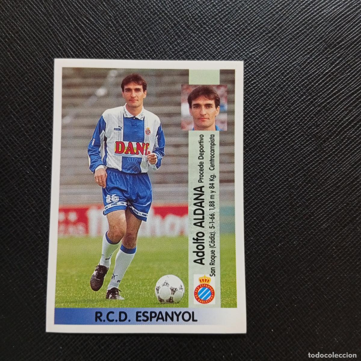 Cromos de f&uacute;tbol: 361 ALDANA ESPA&Ntilde;OL PANINI 96 97 CROMO FUTBOL 1996 1997 LIGA - SIN PEGAR - A17 PG325