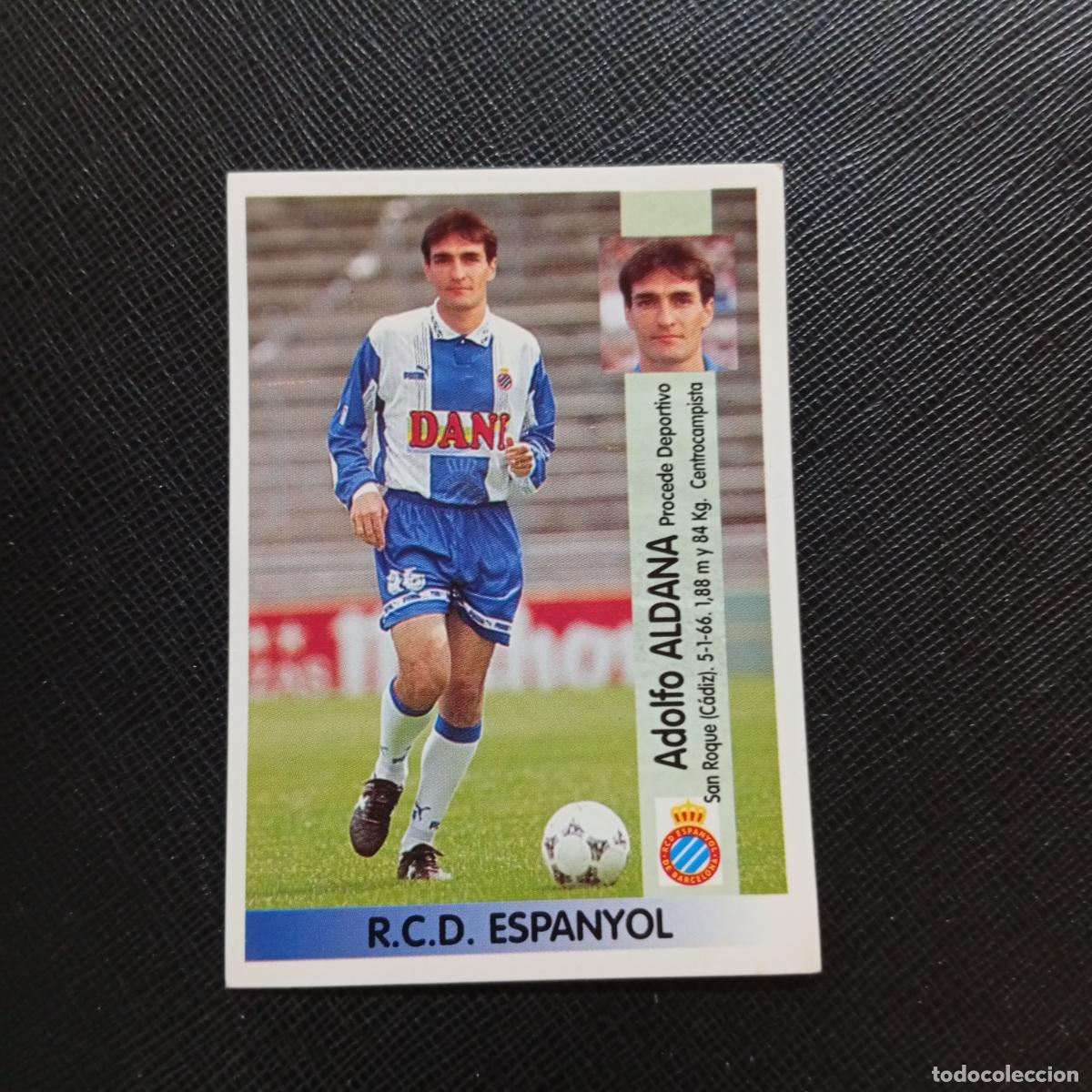 Cromos de f&uacute;tbol: 361 ALDANA ESPA&Ntilde;OL PANINI 96 97 CROMO FUTBOL 1996 1997 LIGA - SIN PEGAR - A17 PG325 B