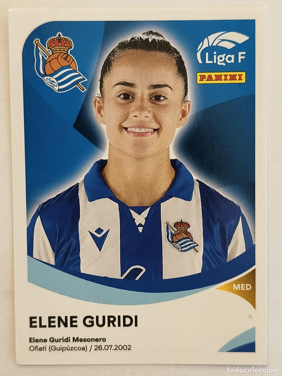 Cromos de f&uacute;tbol: #272 ELENE GURIDI (REAL SOCIEDAD) LIGA F 2024/2025 PANINI