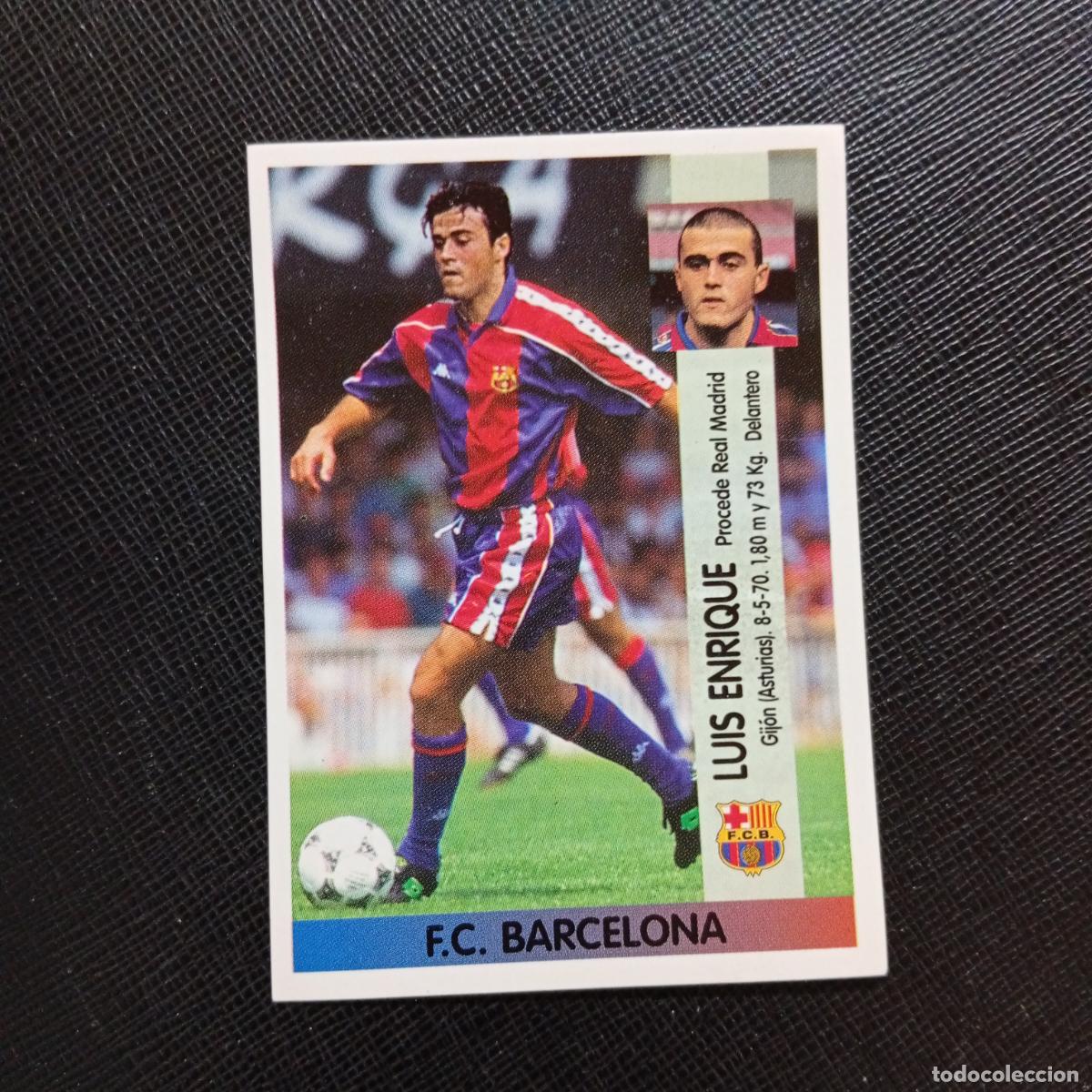 Cromos de f&uacute;tbol: 355 LUIS ENRIQUE BARCELONA PANINI 96 97 CROMO FUTBOL 1996 1997 LIGA - SIN PEGAR - A17 PG325