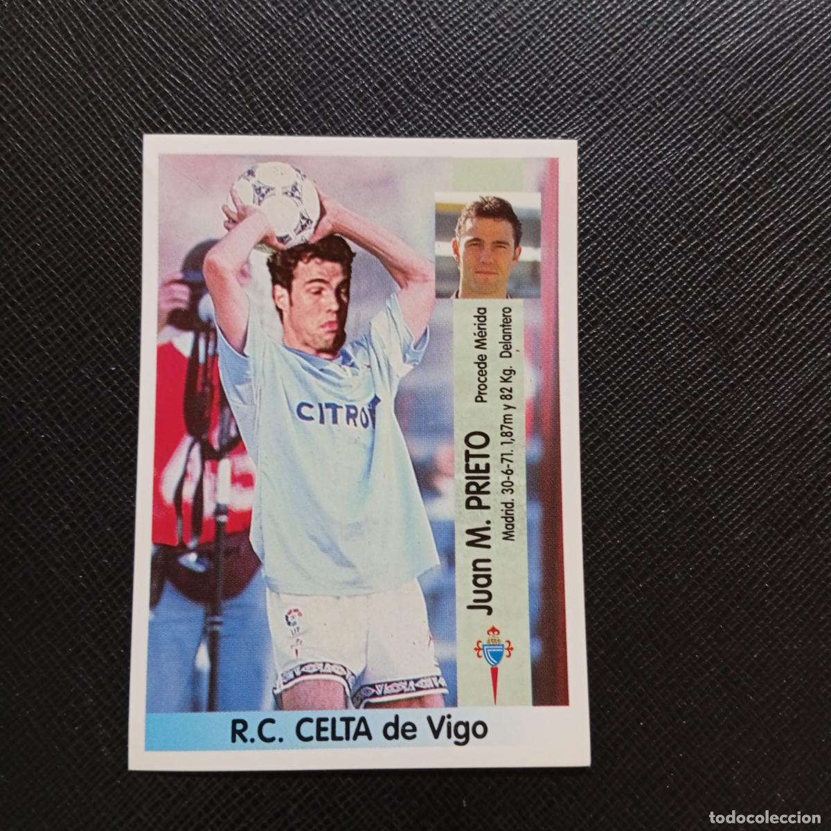 Cromos de f&uacute;tbol: 364 PRIETO CELTA PANINI 96 97 CROMO FUTBOL 1996 1997 LIGA - SIN PEGAR - A17 PG325