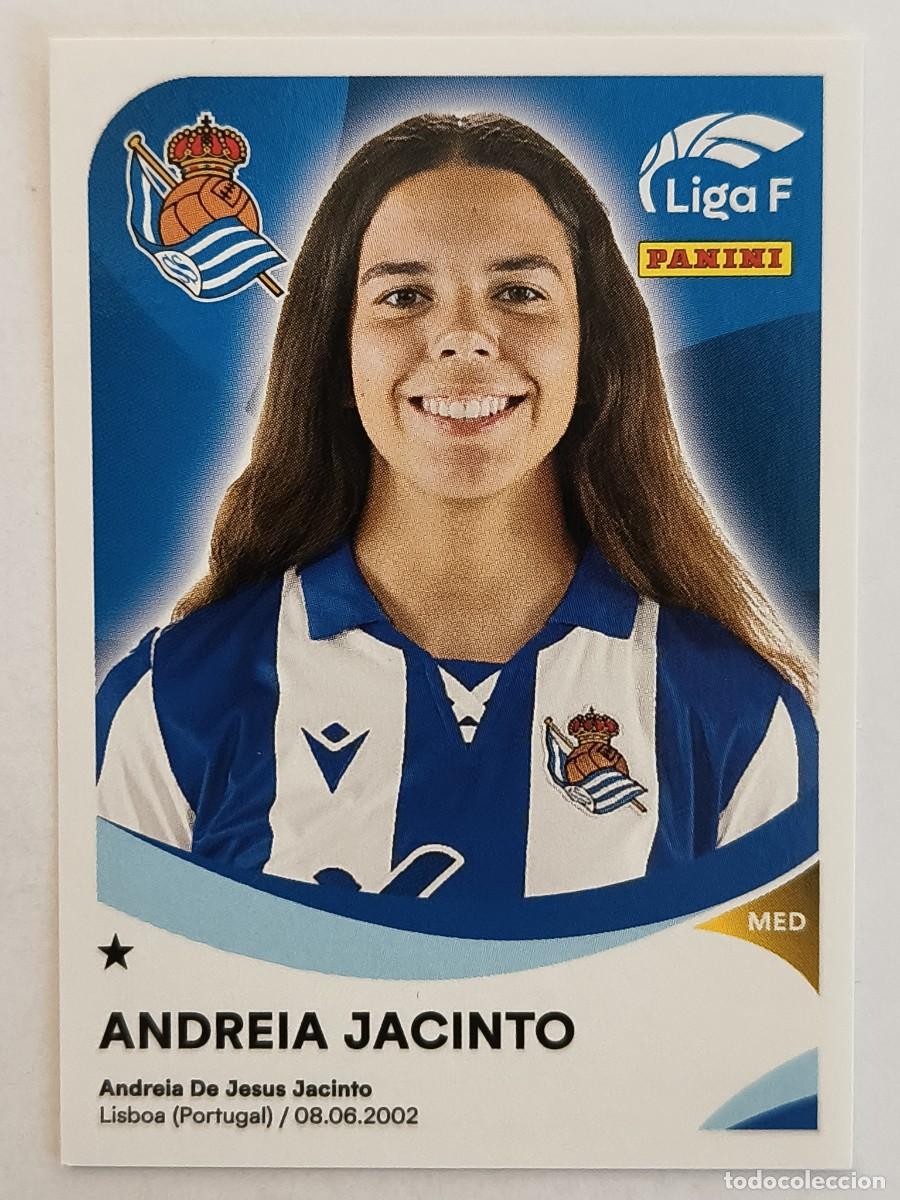 Football Stickers: #274 ANDREIA JACINTO (REAL SOCIEDAD) LIGA F 2024/2025 PANINI