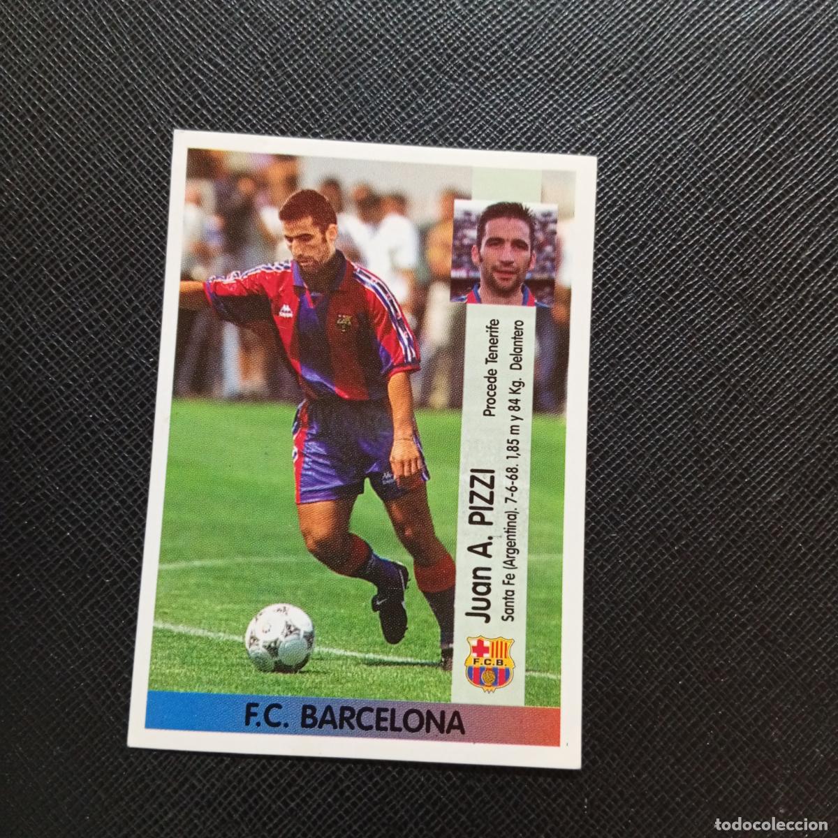 Cromos de f&uacute;tbol: 366 PIZZI BARCELONA PANINI 96 97 CROMO FUTBOL 1996 1997 LIGA - SIN PEGAR - A17 PG343 B