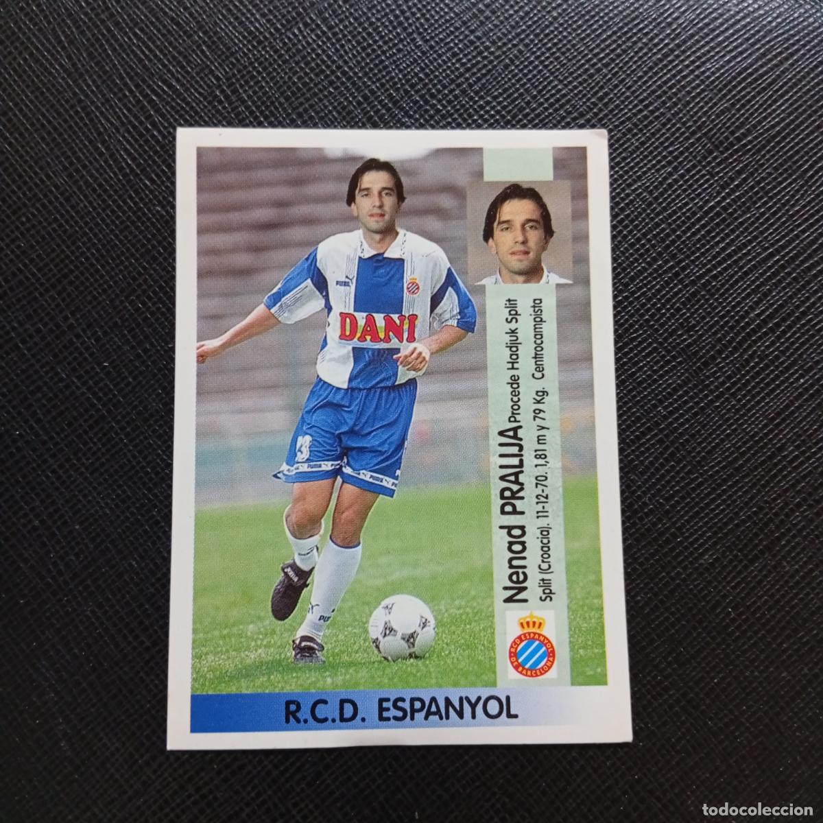 Cromos de f&uacute;tbol: 360 PRALIJA ESPA&Ntilde;OL PANINI 96 97 CROMO FUTBOL 1996 1997 LIGA - SIN PEGAR - A17 PG370