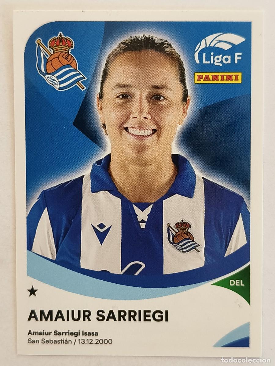Cromos de f&uacute;tbol: #277 AMAIUR SARRIEGI (REAL SOCIEDAD) LIGA F 2024/2025 PANINI