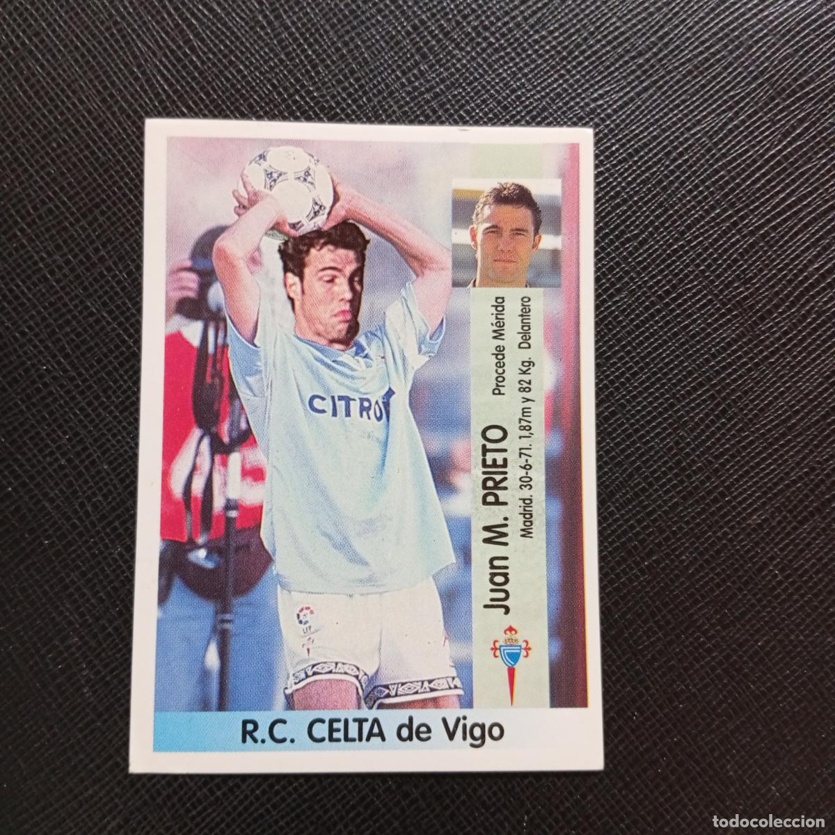 Cromos de f&uacute;tbol: 364 PRIETO CELTA PANINI 96 97 CROMO FUTBOL 1996 1997 LIGA - SIN PEGAR - A17 PG388