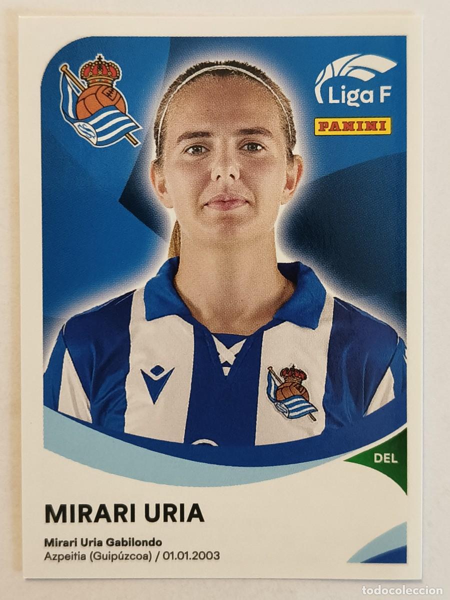 Cromos de f&uacute;tbol: #278A MIRARI URIA (REAL SOCIEDAD) LIGA F 2024/2025 PANINI