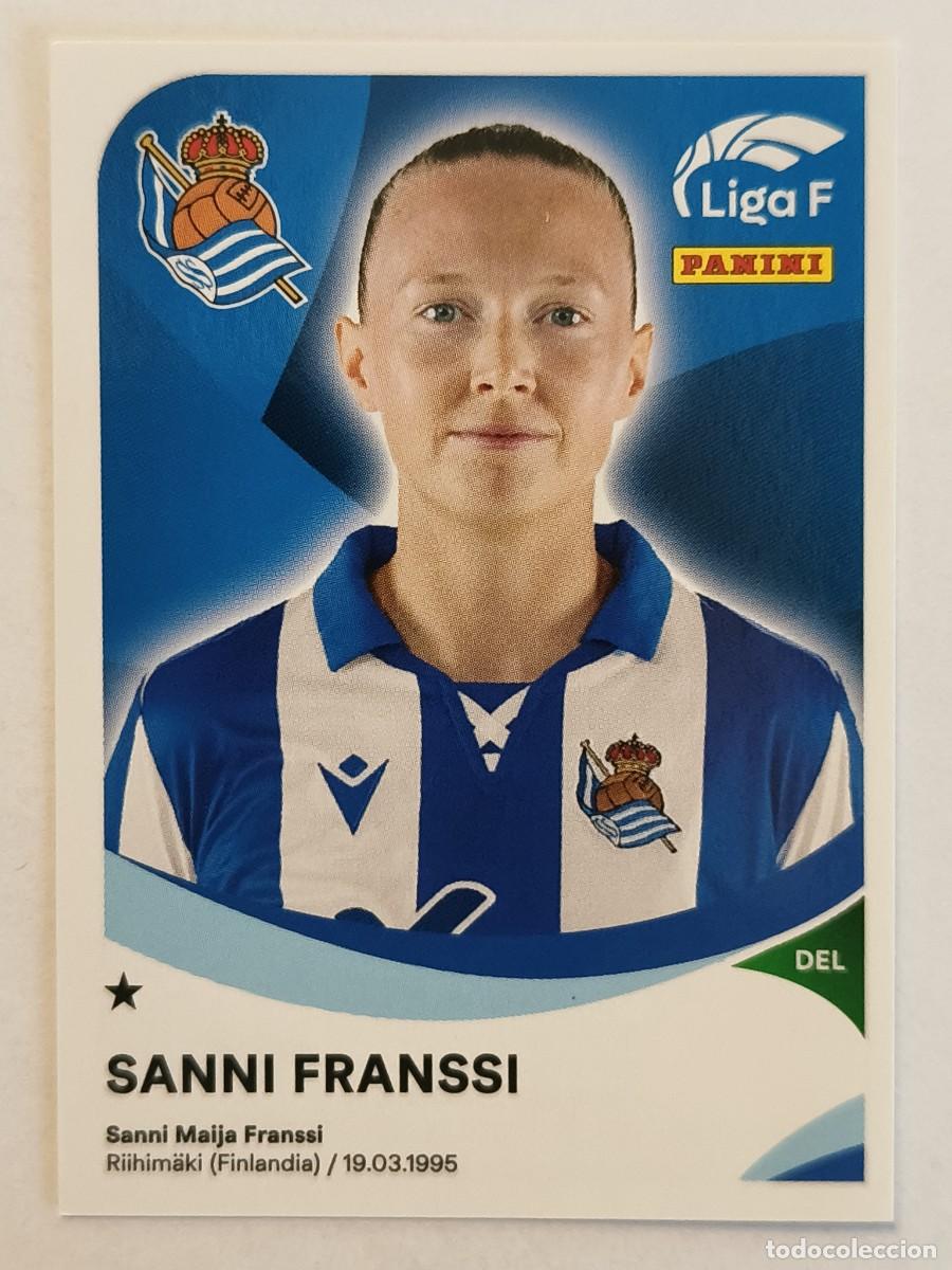 Cromos de f&uacute;tbol: #279 SANNI FRANSSI (REAL SOCIEDAD) LIGA F 2024/2025 PANINI