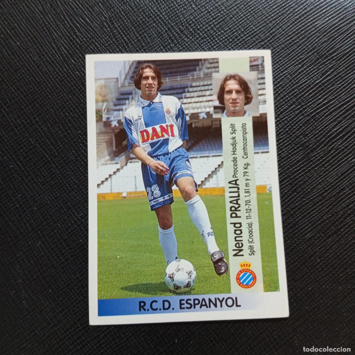 Cromos de f&uacute;tbol: 360 PRALIJA ESPA&Ntilde;OL PANINI 96 97 CROMO FUTBOL 1996 1997 LIGA - SIN PEGAR - A17 PG451