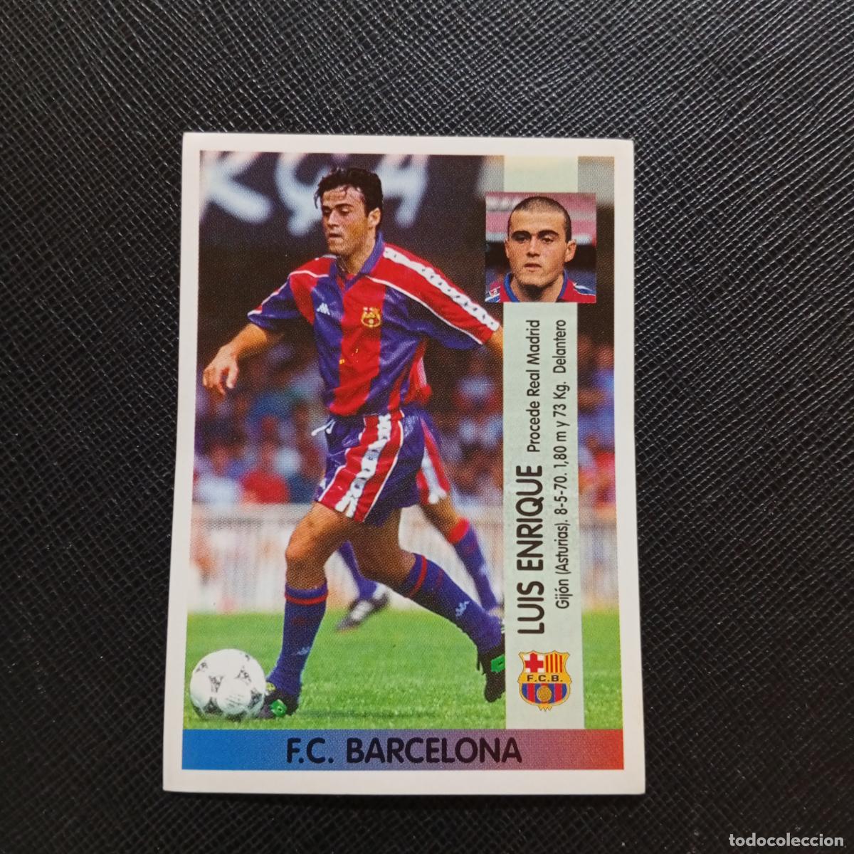 Cromos de f&uacute;tbol: 355 LUIS ENRIQUE BARCELONA PANINI 96 97 CROMO FUTBOL 1996 1997 LIGA - SIN PEGAR - A17 PG469
