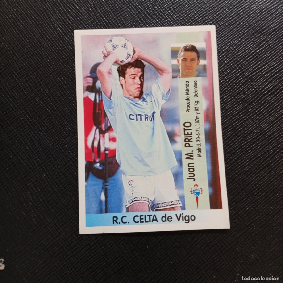 Cromos de f&uacute;tbol: 364 PRIETO CELTA PANINI 96 97 CROMO FUTBOL 1996 1997 LIGA - SIN PEGAR - A17 PG496