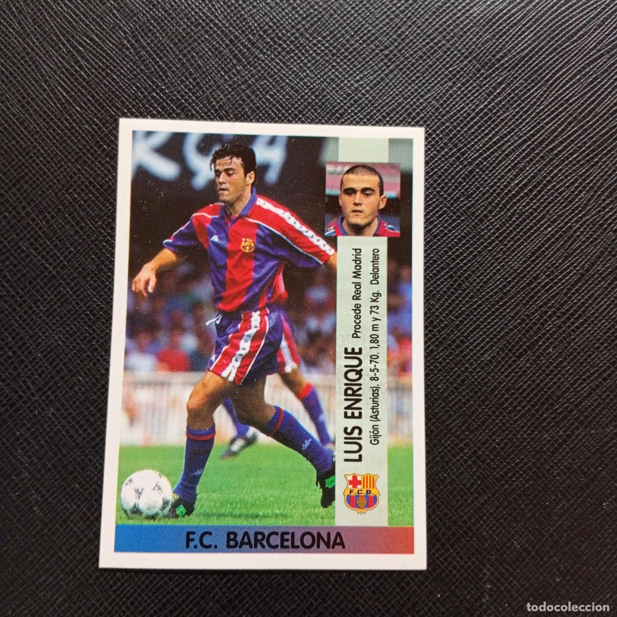 Cromos de f&uacute;tbol: 355 LUIS ENRIQUE BARCELONA PANINI 96 97 CROMO FUTBOL 1996 1997 LIGA - SIN PEGAR - A17 PG505