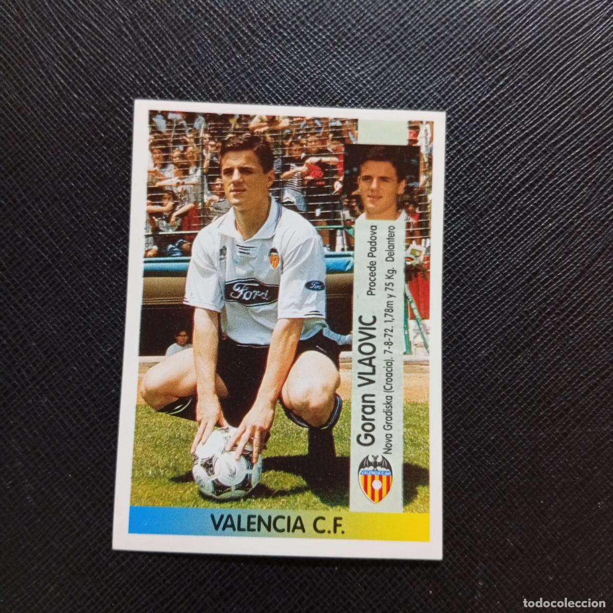 Cromos de f&uacute;tbol: 372 VLAOVIC VALENCIA PANINI 96 97 CROMO FUTBOL 1996 1997 LIGA - SIN PEGAR - A17 PG505