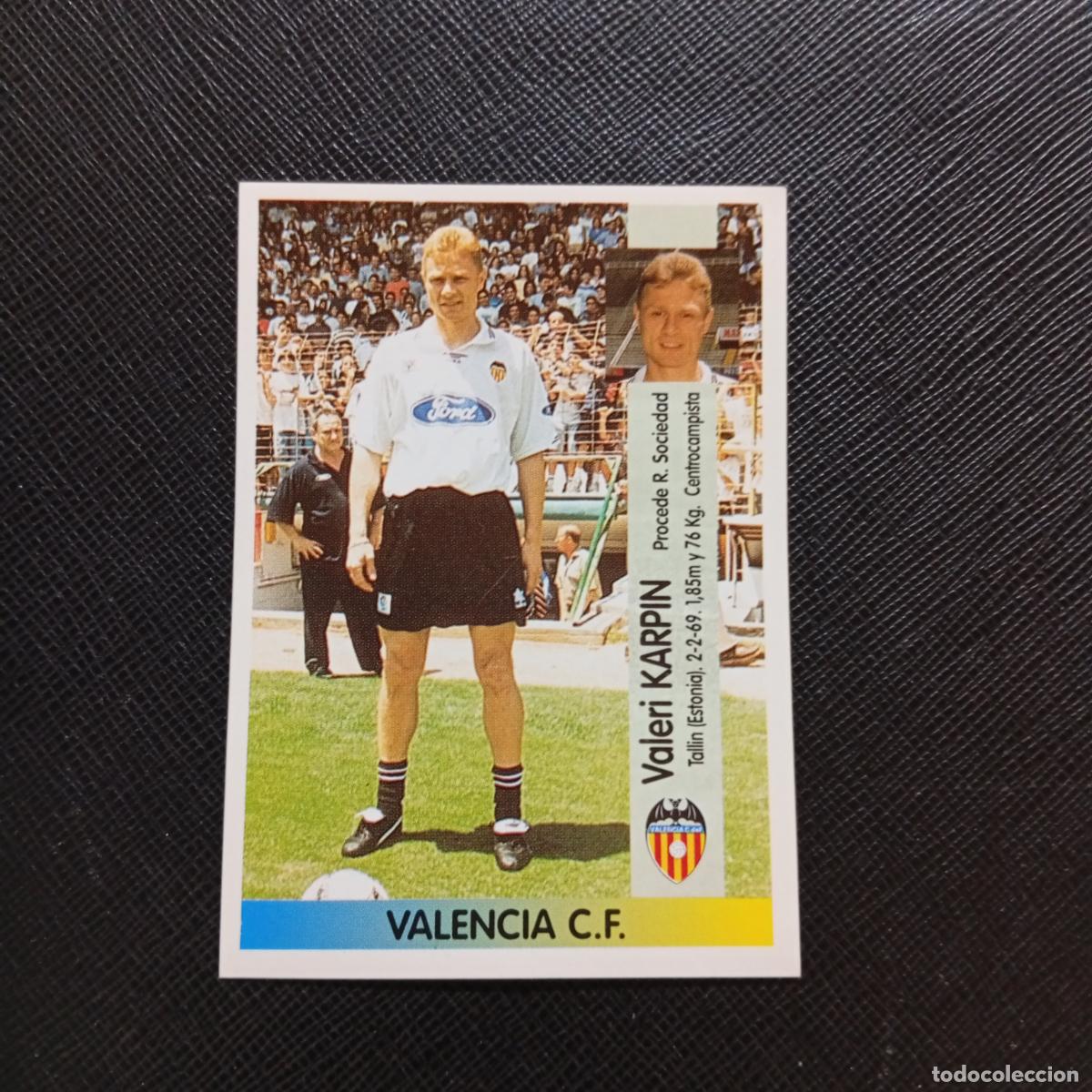 Cromos de f&uacute;tbol: 373 KARPIN VALENCIA PANINI 96 97 CROMO FUTBOL 1996 1997 LIGA - SIN PEGAR - A17 PG514