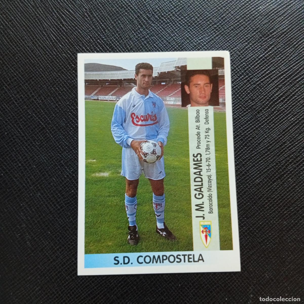 Cromos de f&uacute;tbol: 370 GALDAMES COMPOSTELA PANINI 96 97 CROMO FUTBOL 1996 1997 LIGA - SIN PEGAR - A17 PG523