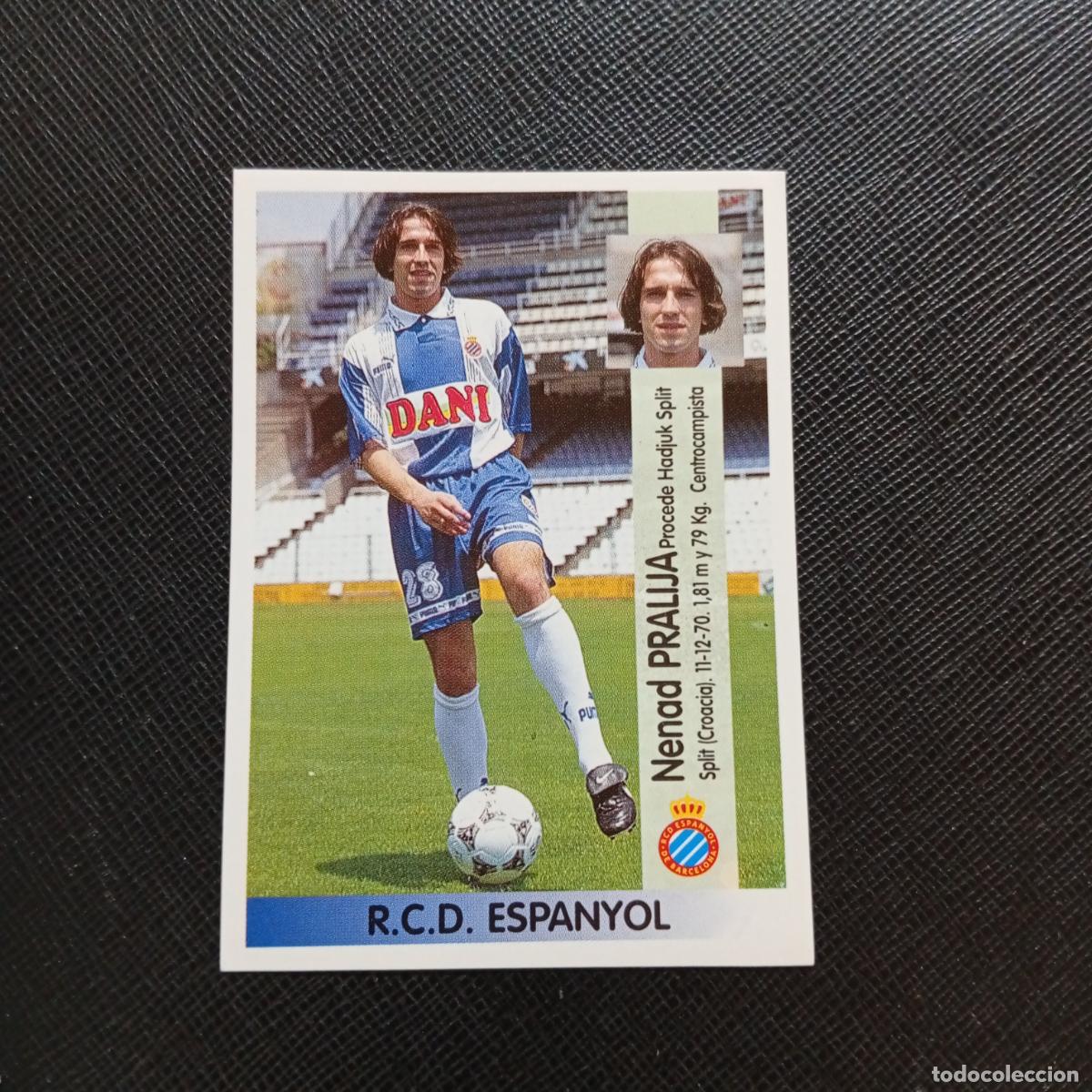 Cromos de f&uacute;tbol: 360 PRALIJA ESPA&Ntilde;OL PANINI 96 97 CROMO FUTBOL 1996 1997 LIGA - SIN PEGAR - A17 PG523